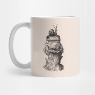 Frog and Snail Mug